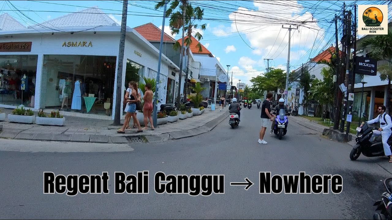 Bali Scooter Ride | Regent Bali Canggu to nowhere (Canggu POV, morning, 12:55pm, 16 October 2025)