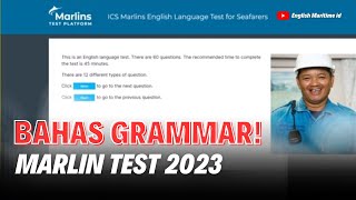 PART 3! BONGKAR MARLIN TEST 2023 (grammar)