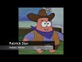 Patrick star volver volver ai cover
