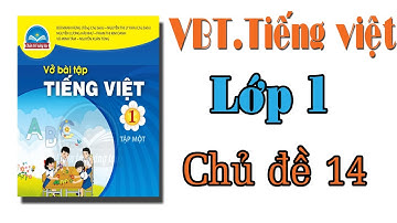 Vở bài tập tiếng việt lớp 1| Chân trời sáng tạo |Chủ đề 14 Lớp em |Trang 46,47,48