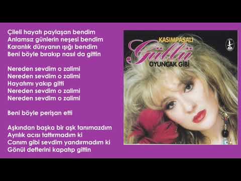 Güllü - Nereden Sevdim O Zalimi (Orijinal Karaoke)