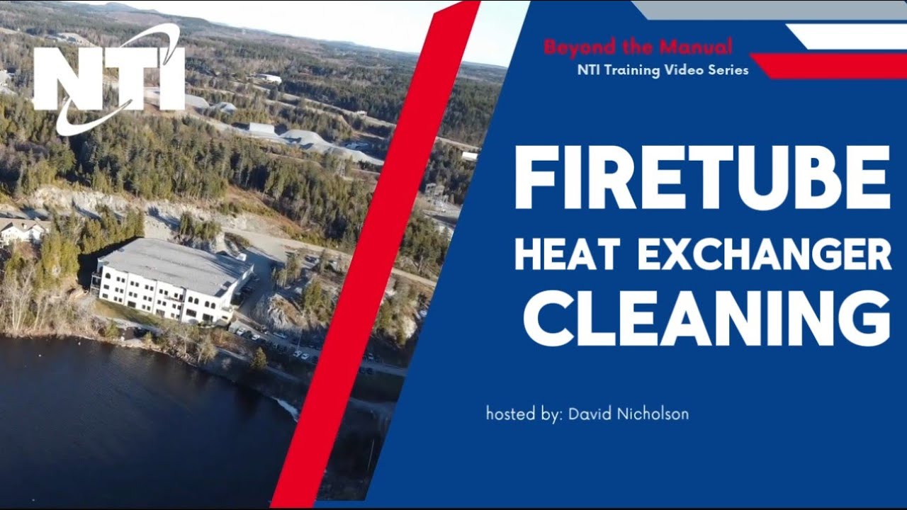 NTI Boilers Firetube Heat Exchanger Cleaning YouTube