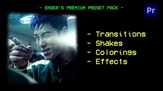 Enger's Premium Preset Pack - 50 Advanced Shakes, Transitions, and Effects for Premiere Pro!