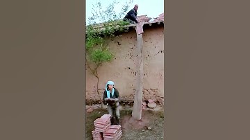 The unloading process of the tiles = a good method worth sharing
