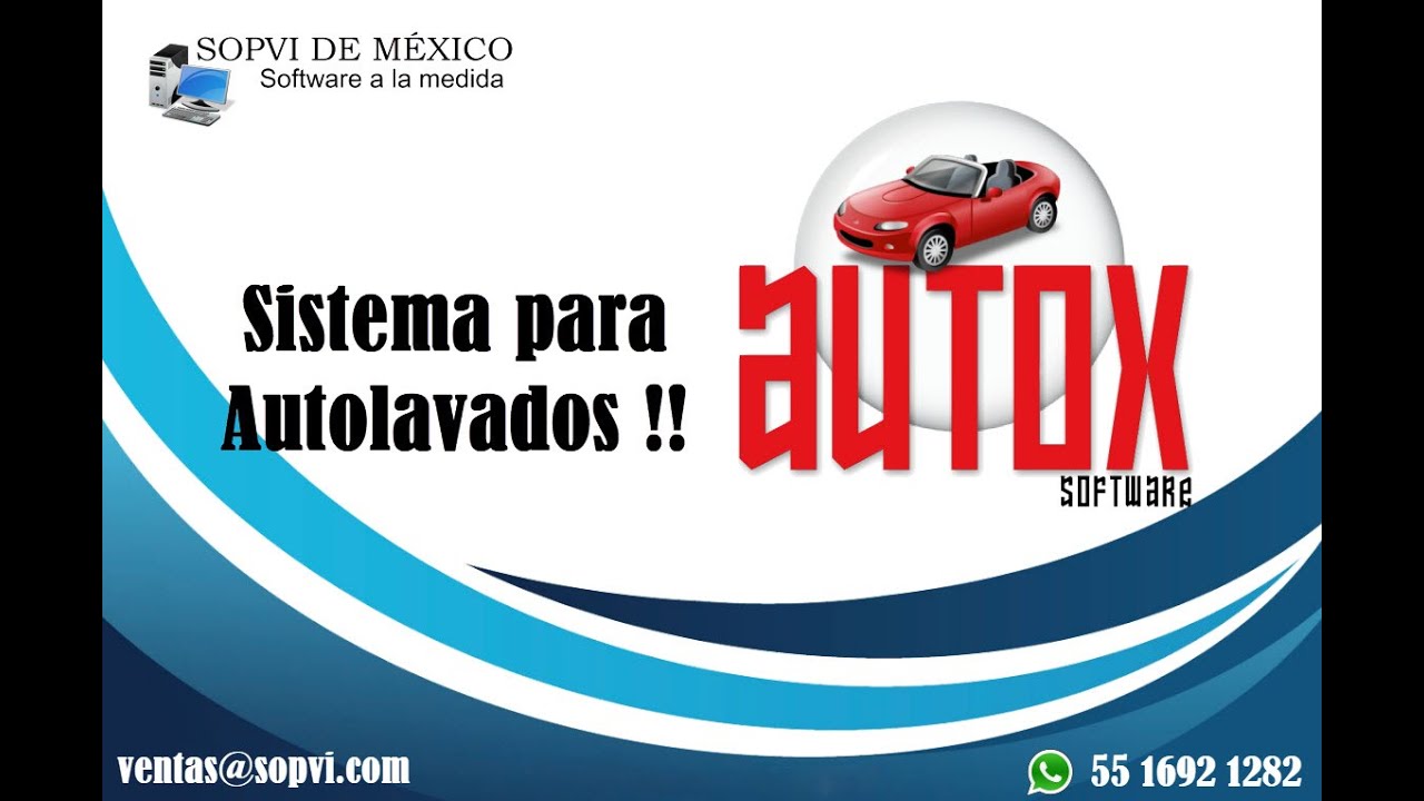Autox Punto de Venta - Software para Autolavados