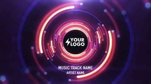 Audio React Tunnel Music Visualizer | After Effects template