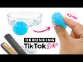 Debunking 3 DIY Viral Videos from TikTok! Jelly Balls, Melted Beads and Frozen Slime?