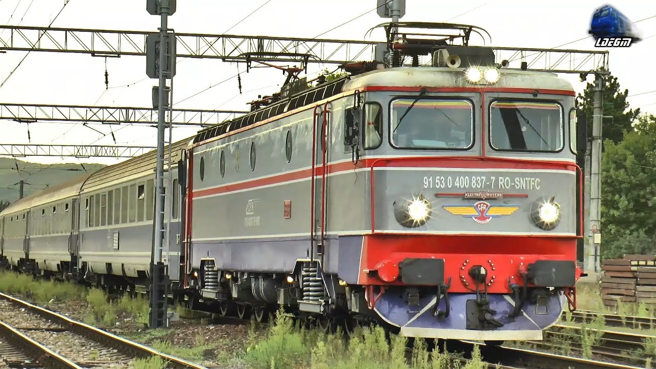 Trenurile Serii în Gara Beclean pe Someș/Evening Trains in Beclean pe Someș Station - 30 August 2025