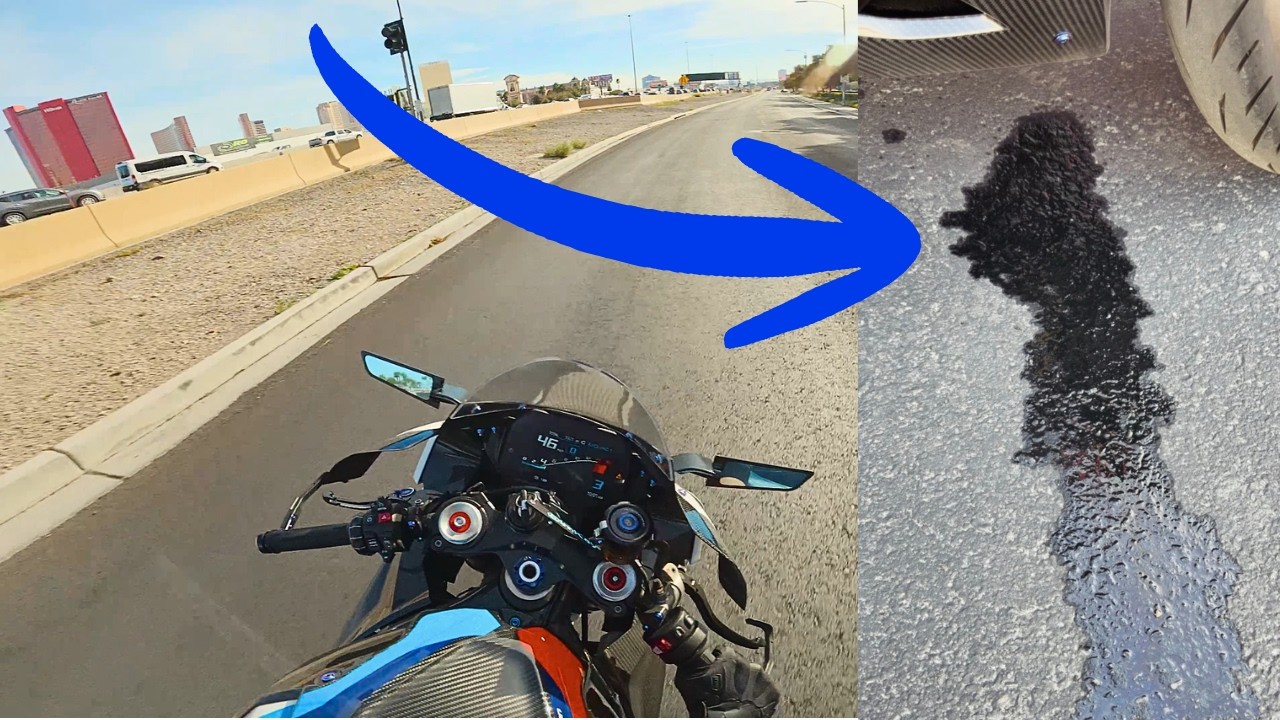 Мой M1000RR начал протекать...