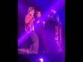 yungi wilding in front of MAKNAE JONGHO / ateez Atlanta concert