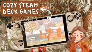 The 5 COZIEST Steam Deck Games in 2023