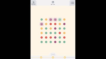 TwoDots: Level 43 (No Power-ups) Walkthrough (Two Dots)