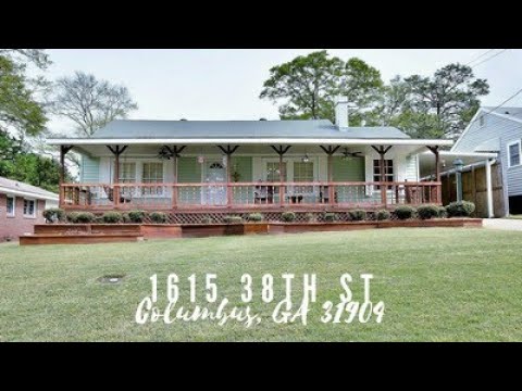 1615 38th St, Columbus, GA home video tour