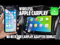 Wireless apple carplay  no need to buy adapter or dongle