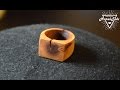 Cherry wood Ring