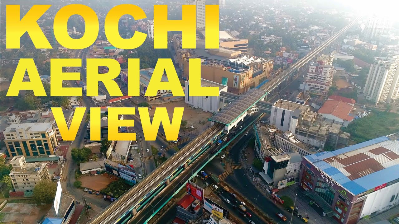 Cochin Edappally Aerial Views Kerala Tourism 🌴🌴🌴 YouTube