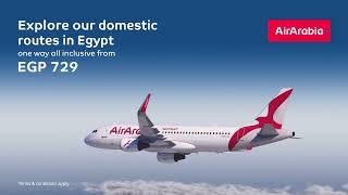 Explore our domestic network in Egypt starting from EGP 729 one way.
