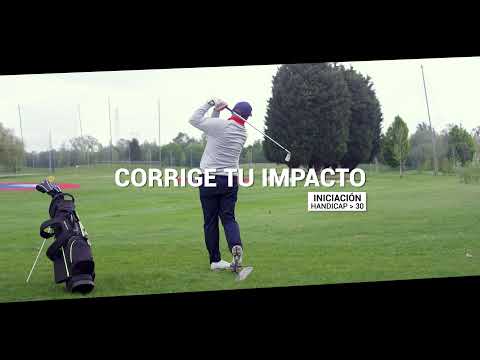Tutorial de golf Inesis | Corrige tu impacto por Thomas Levet | Nivel Iniciación (hdcp +30)