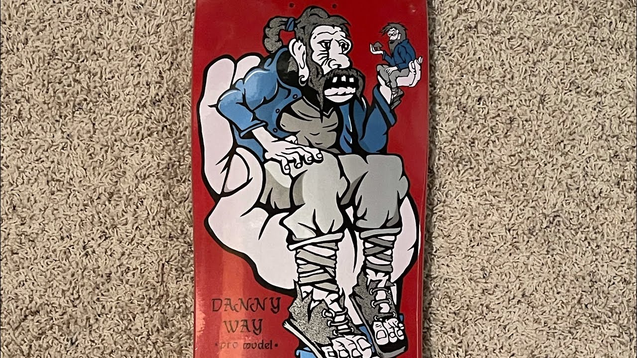 H-STREET WAY いたかっ GIANT DECK-9x32 RED DIP