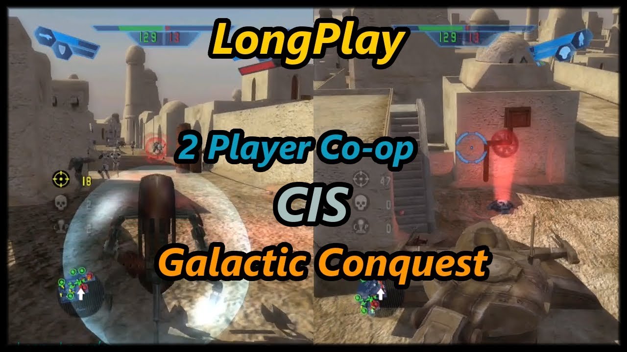 Star Wars: Battlefront - Galactic Conquest Longplay 2 Player Co-op (No  Commentary) - YouTube