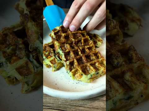 Кабачковые вафли - быстрый идеальный завтрак