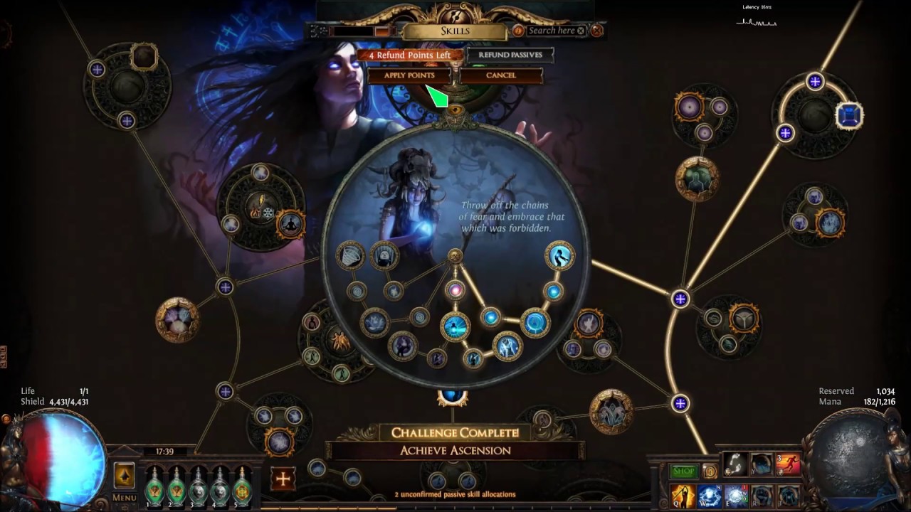 [3.5] Whispering Ice Occultist doing Uber Lab at lv 72