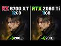 RX 6700 XT vs RTX 2080 Ti in 2026 | Test in 14 Games | 1440p