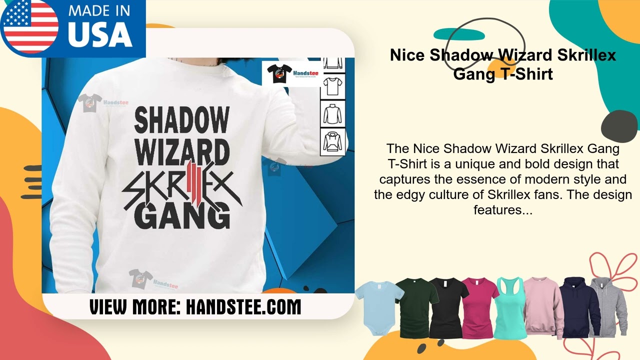 Nice Shadow Wizard Skrillex Gang T-Shirt