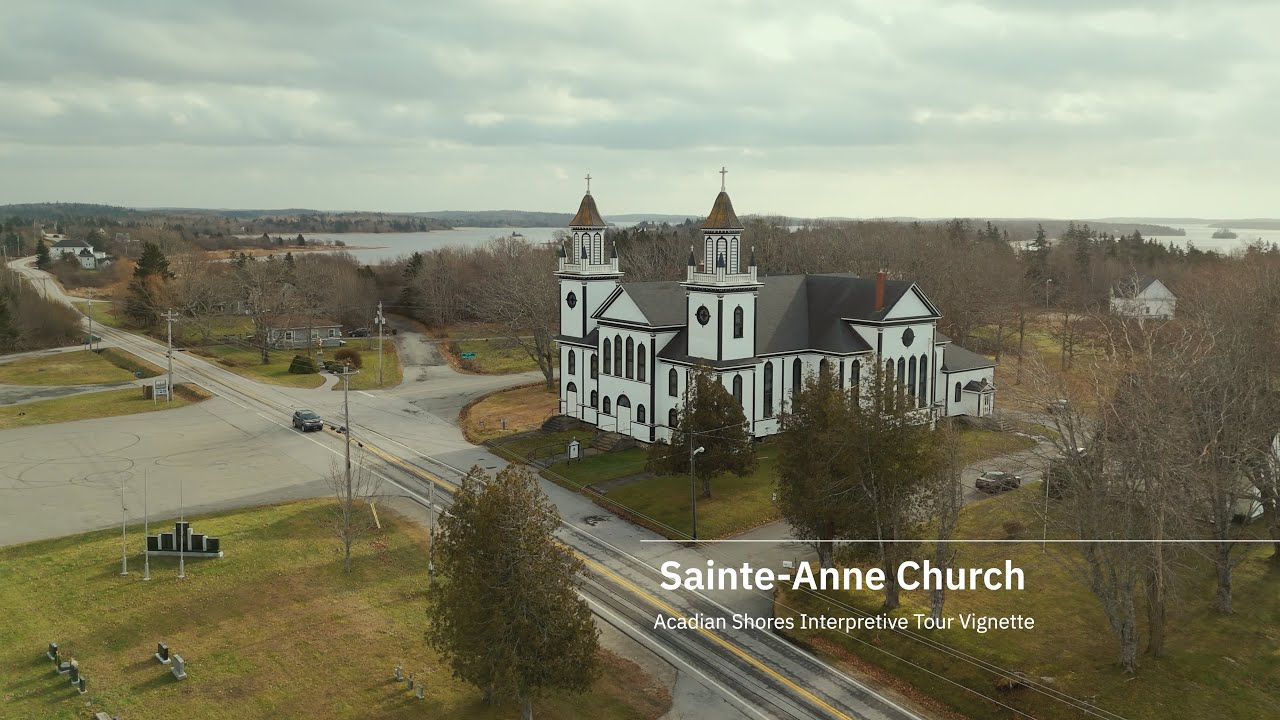 Sainte Anne Church - Vignette - Acadian Shores Interpretive Tour