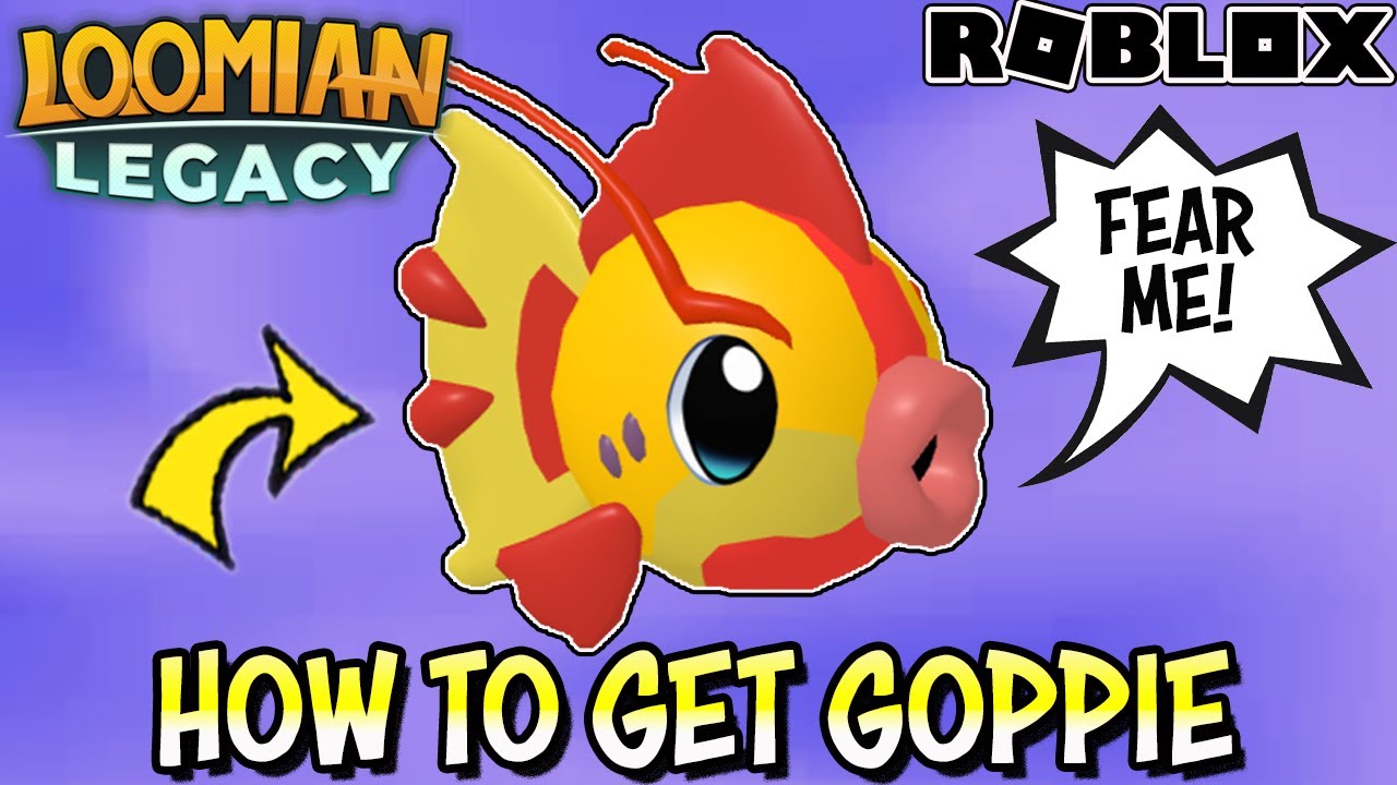 How To Get Goppie In Loomian Legacy Roblox New Magikarp 2 0 Youtube - roblox loomian legacy all evolutions free robux codes pc