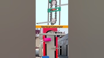 Vertical conveyor mechanism #mechanical #mechanic #mechanicalengineering #machine #tecnician