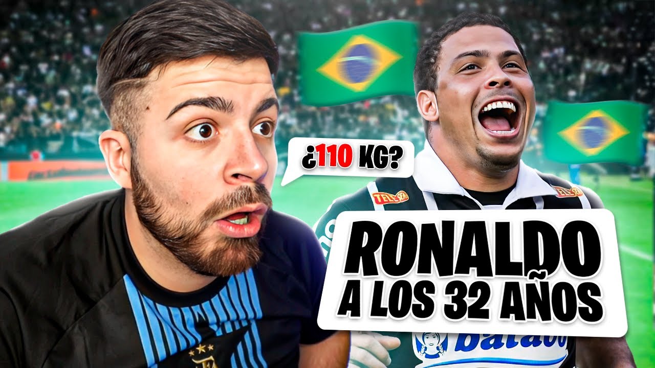 LA COBRA REACCIONA A LA HISTORIA DE RONALDO NAZARIO. CÓMO UN JUGADOR OBESO DE 32 AÑOS SUPERÓ A TODOS