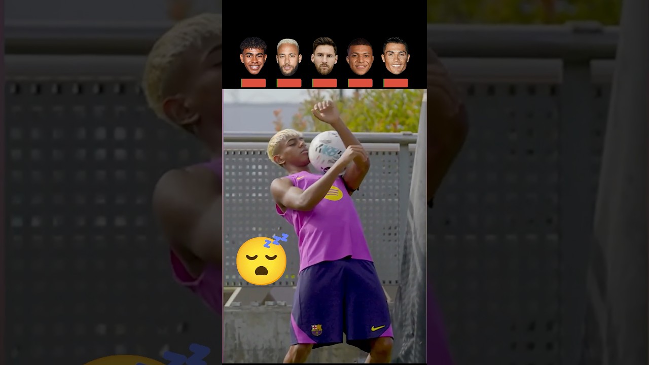 Messi vs Ronaldo vs Neymar vs Mbappe vs Lamine Yamal 🤯