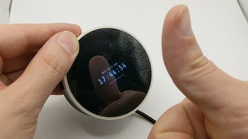 Assembly: Wall-mount enclosure (M3+) for pimoroni HyperPixel 2.1 Round Touch and *raspberry pi zero*