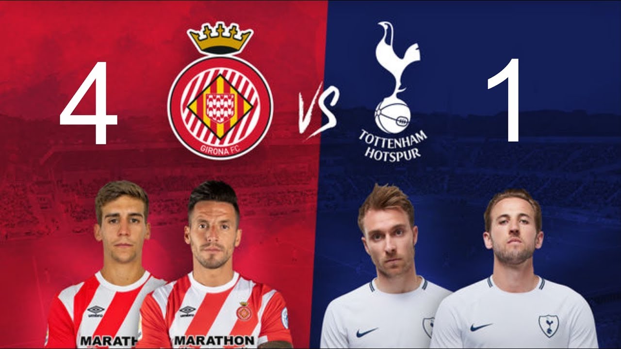 Análisis de la SALIDA DE BALÓN del GIRONA vs TOTTENHAM (4-1) | Temporada 2018/2019 football score