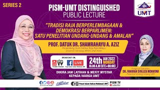 Prof. Datuk Dr. Shamrahayu Ab. Aziz - Tradisi Raja Berpelembagaan & Demokrasi Berpalimen