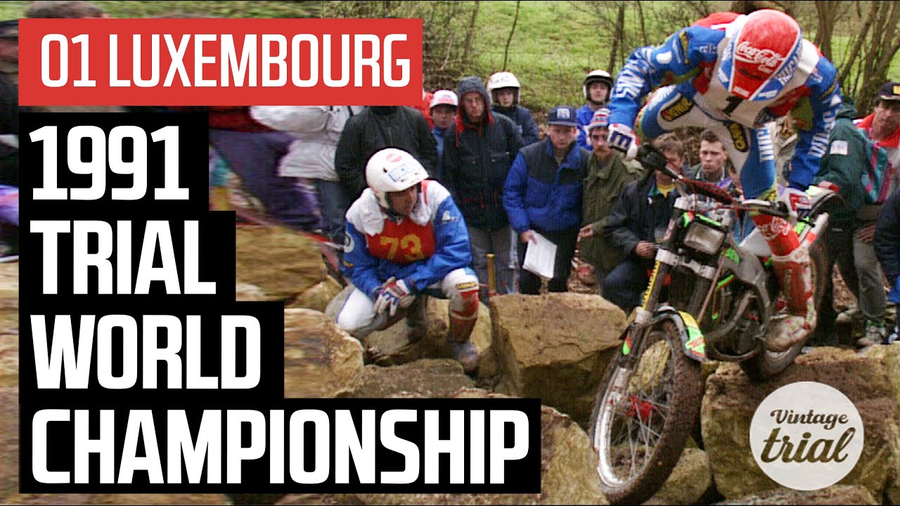 01 LUXEMBOURG 🇱🇺 | 1991 TRIAL WORLD CHAMPIONSHIP