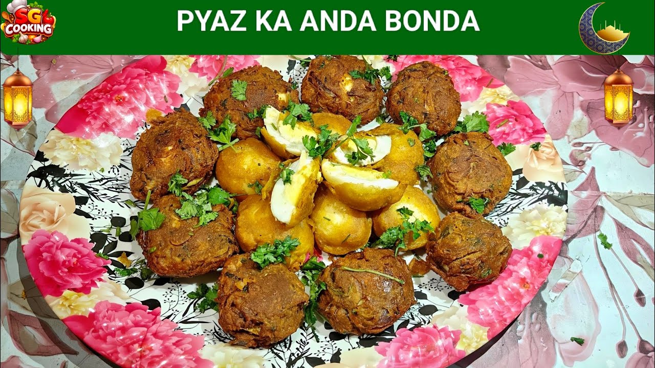 Pyaz Ka Anda Bonda Recipe|Ramzan Special|#andaburji #eggbonda #recipe #sgcooking #ramadan #viral