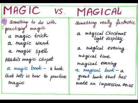 Magic vs. Magical (115) - YouTube