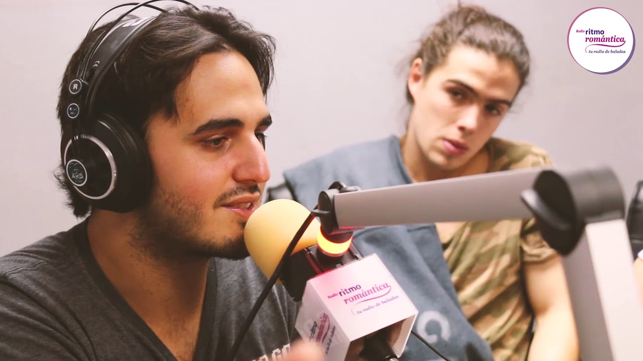 ¡Morat estuvo en cabina de Ritmo Romántica!