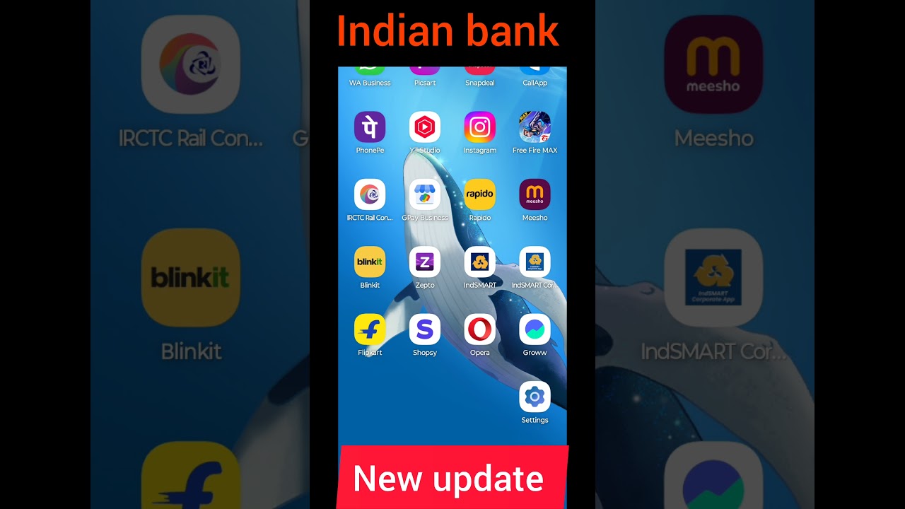 Indian bank mobile banking apps new update | Indsmart New Indian bank mobile banking | yechnewguru