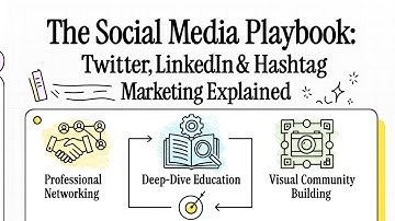 The Social Media Playbook Twitter, LinkedIn & Hashtag Marketing Explained