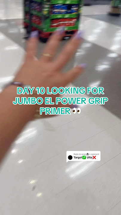 DAY 10 JUMBO SIZE ELF POWER GRIP PRIMER! #elfcosmetics #elfprimer #elf #powergripprimer #primer