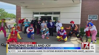 Clows spread smiles and joy in central NC