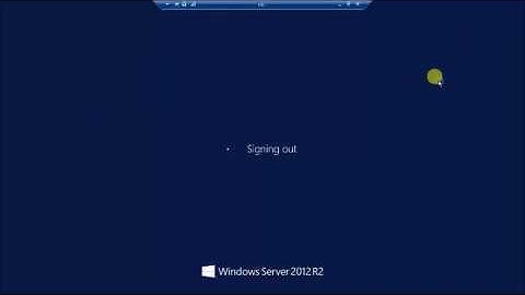 IT - Signing Out of Remote Desktop