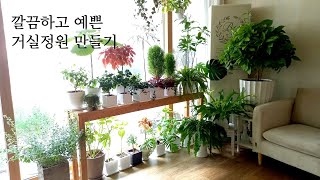 Winter Living Room Garden Decoration/Plant Placement Method