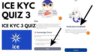 Ice Kyc Quiz 3 | Ice kyc 3 kesay karein | How to do the ice kyc Quiz 3 | #icenetwork #kyc3 #kyc #ice