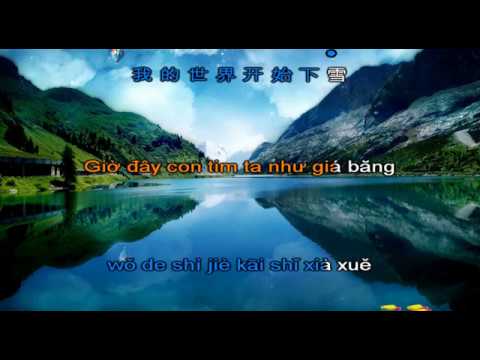 Karaoke song ngữ NỤ HÔN BIỆT LY | 吻别 - Trương Học Hữu 张学友