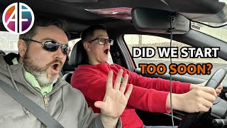 Autistic Teen 1st Time Driving