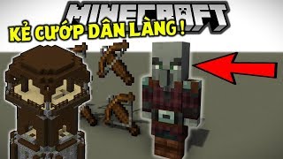 NHỮNG ĐIỀU BẠN CẦN BIẾT VỀ DÂN LÀNG ÁC QUỶ TRONG MINECRAFT !! *CUỘC CHIẾN GIỮA GHAST VÀ DÂN LÀNG ÁC*